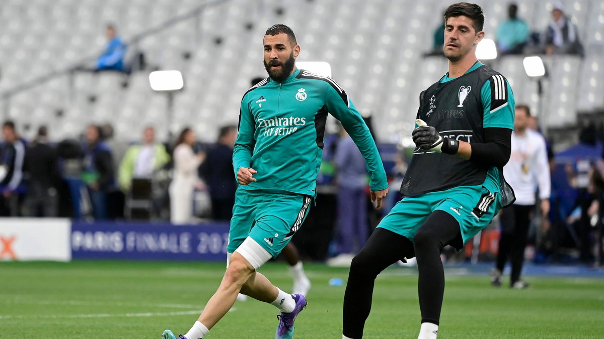 Thibaut Courtois i Karim Benzema