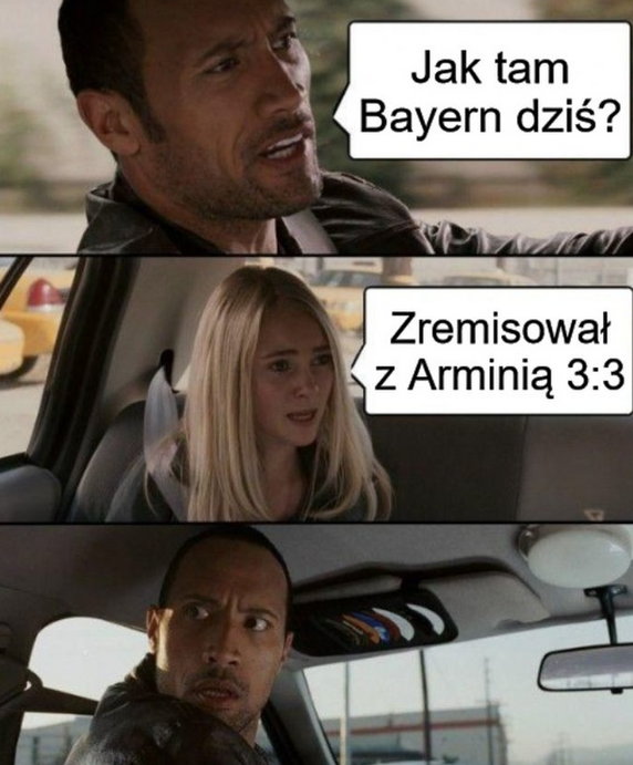 Memy po meczu Bundesligi Bayern - Arminia