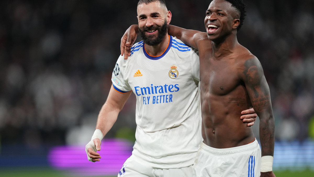 Karim Benzema i Vinicius Junior prowadzą Real do wygranej w La Liga