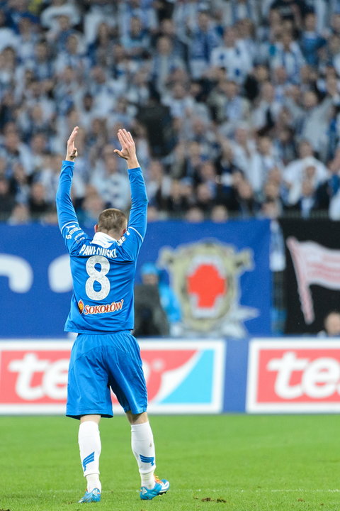 PIŁKARSKA EKLSTRAKLASA LECH POZNAŃ KONTRA LECHIA GDAŃSK ( Szymon Pawłowski )