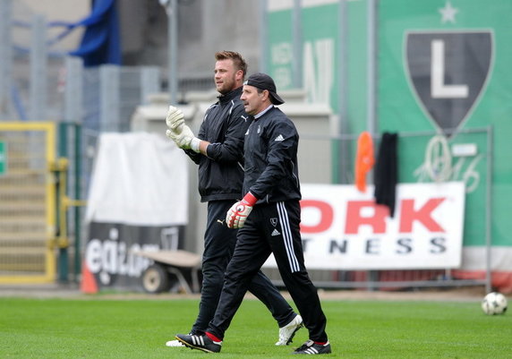 Artur Boruc trenuje ponownie z Legią Warszawa (fot. Adam Polak/legia.com)