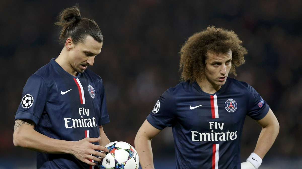 Zlatan Ibrahimovic i David Luiz 