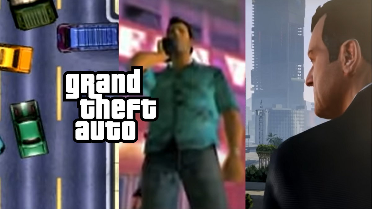 GTA 1, GTA: Vice City i GTA V