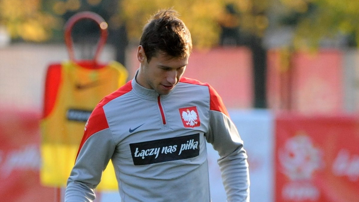 PIŁKA NOŻNA REPREZENTACJA TRENING (Grzegorz Krychowiak)