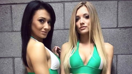 Piękne ring girls na gali KSW w Dublinie