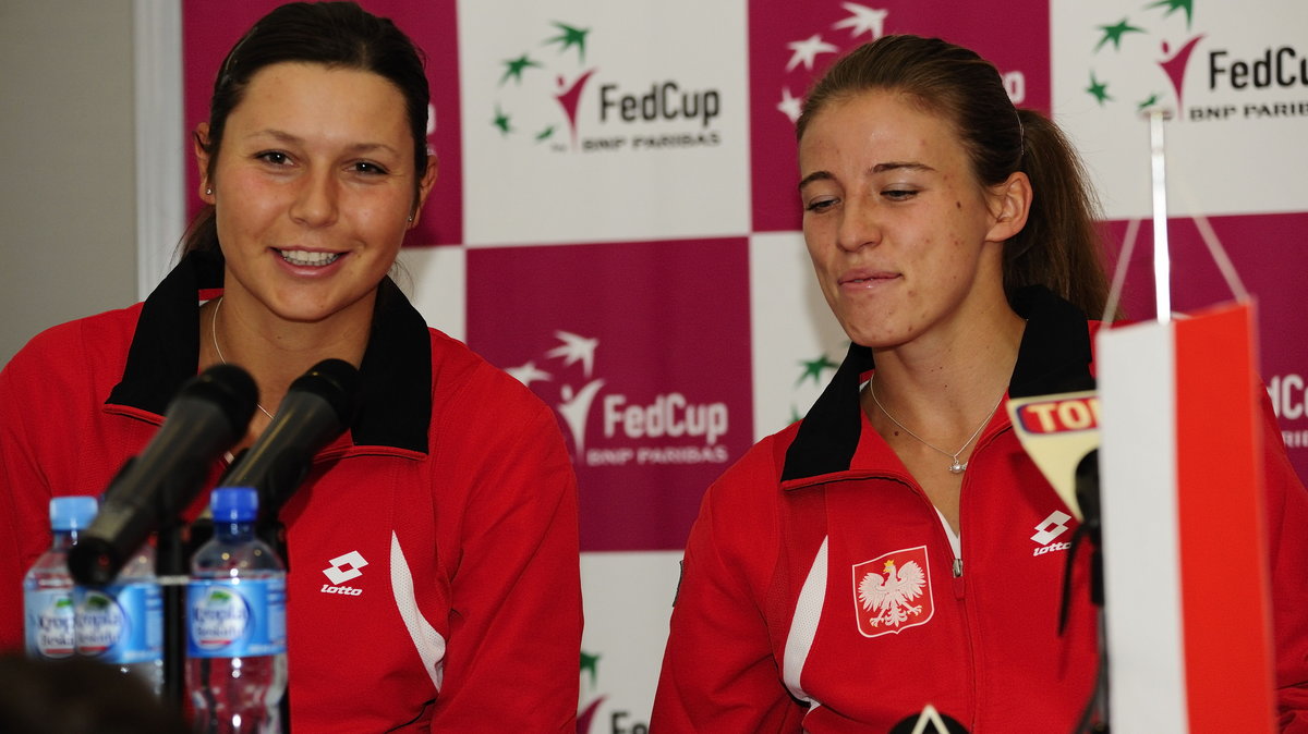 TENIS PRZED FED CUP KONFERENCJA