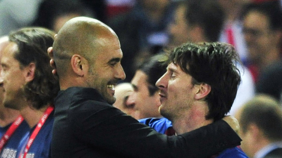 Josep Guardiola i Lionel Messi