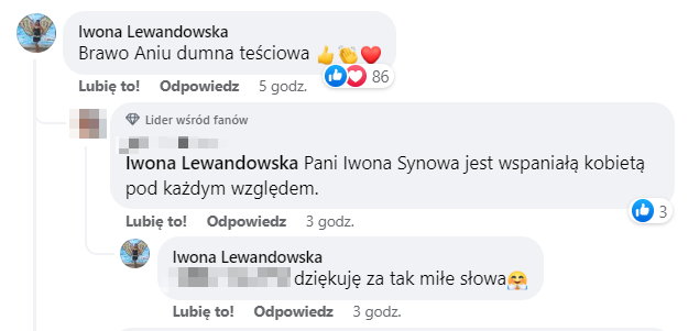 Komentarz Iwony Lewandowskiej