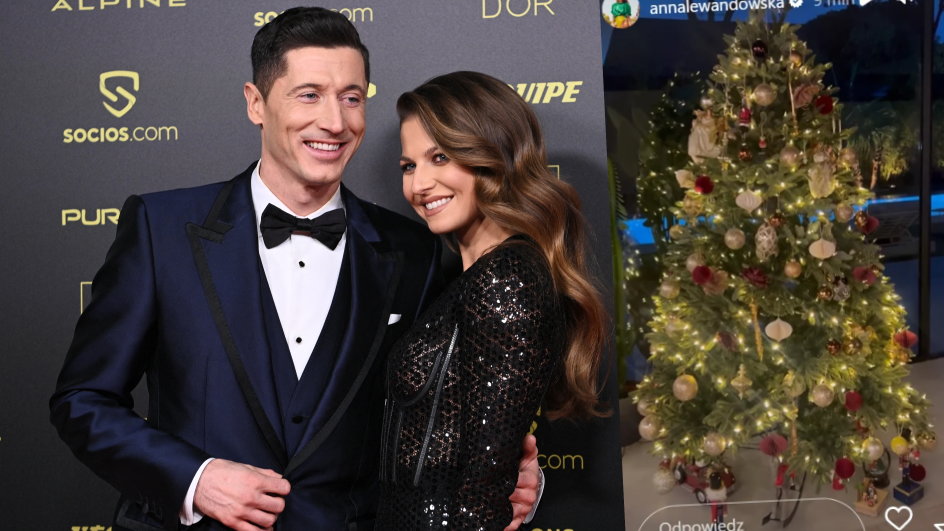 Robert Lewandowski i Anna Lewandowska