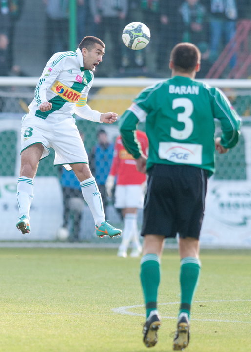 PIŁKARSKA EKSTRAKLASA GKS BEŁCHATÓW KONTRA LECHIA GDAŃSK