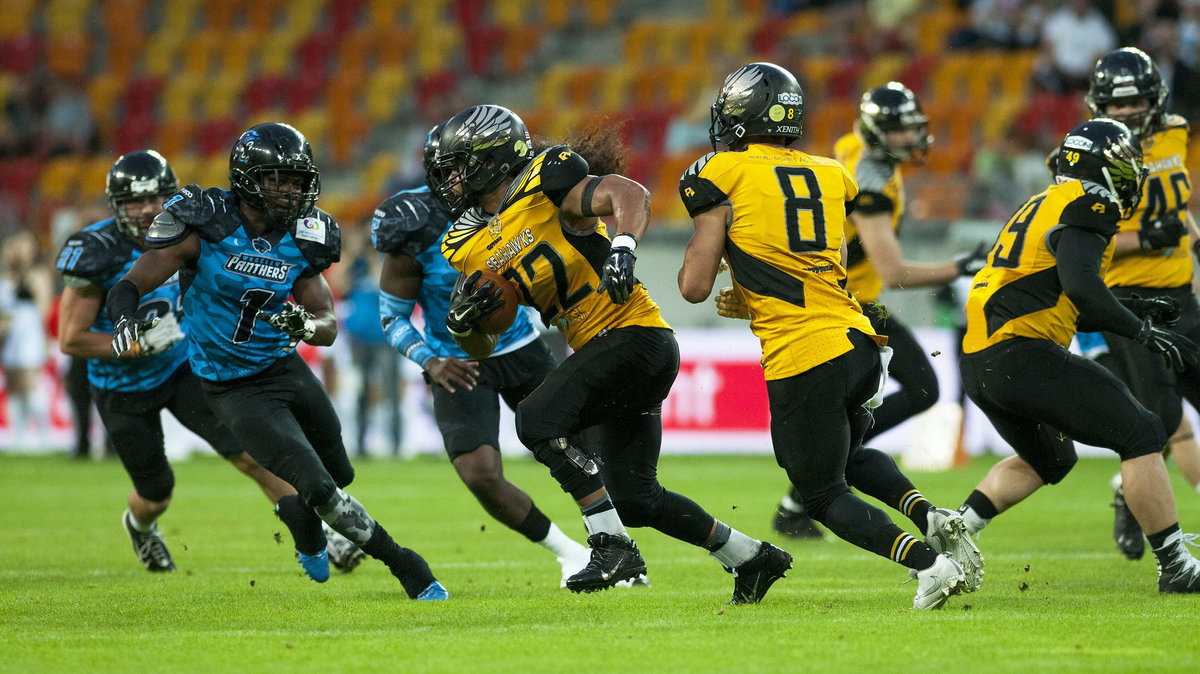 Futbol amerykański Panthers Wroclaw - Seahawks Gdynia