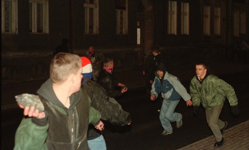 Zamieszki w Słupsku po tragicznej śmierci Przemka Czai