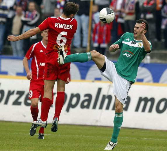 PIŁKARSKA EKSTRAKLASA GÓRNIK ZABRZE KONTRA GKS BEŁCHATÓW