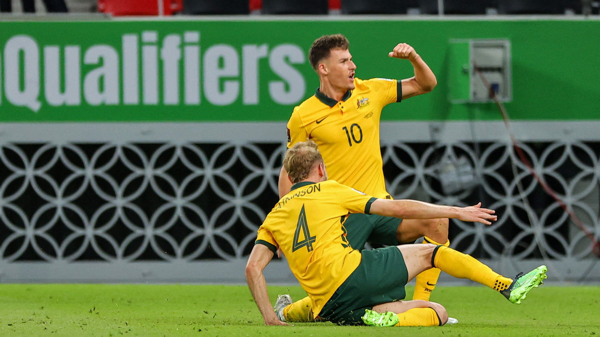 Ajdin Hrustić golem strzelonym ZEA zapewnił Australii awans do barażu interkontynentalnego. 