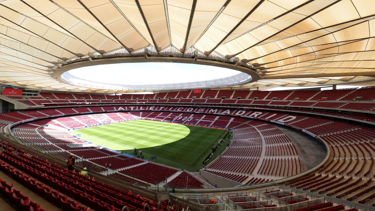 Wanda Metropolitano stadion widok