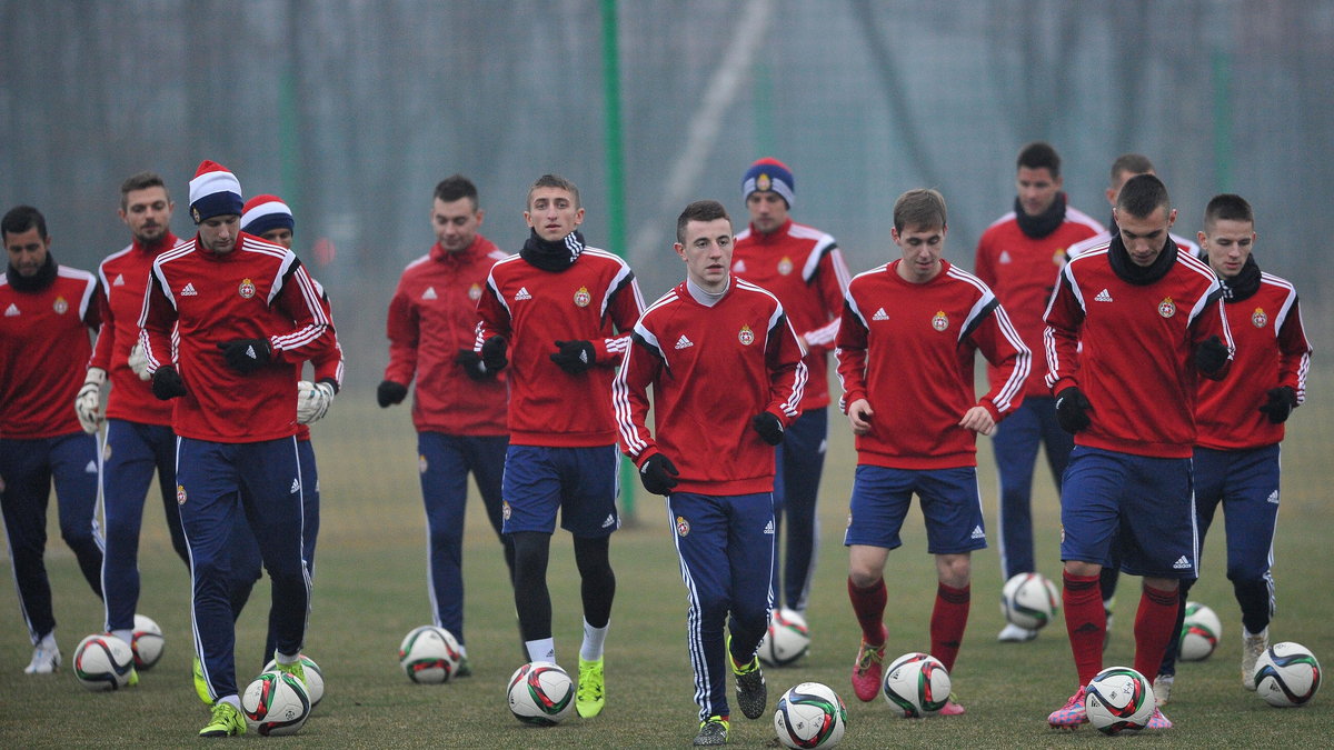 Trening Wisły Kraków