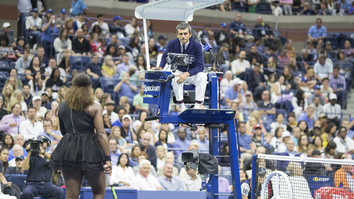 Carlos Ramos i Serena Williams