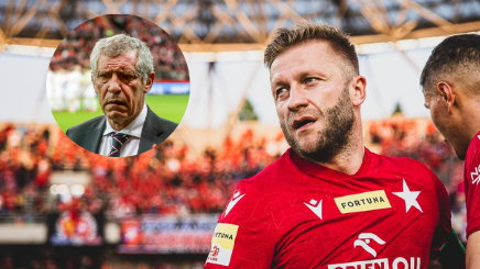 Jakub Błaszczykowski, w kółku: Fernando Santos