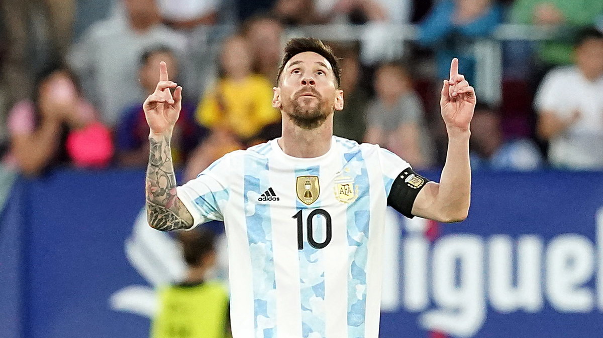 Lionel Messi w barwach reprezentacji Argentyny