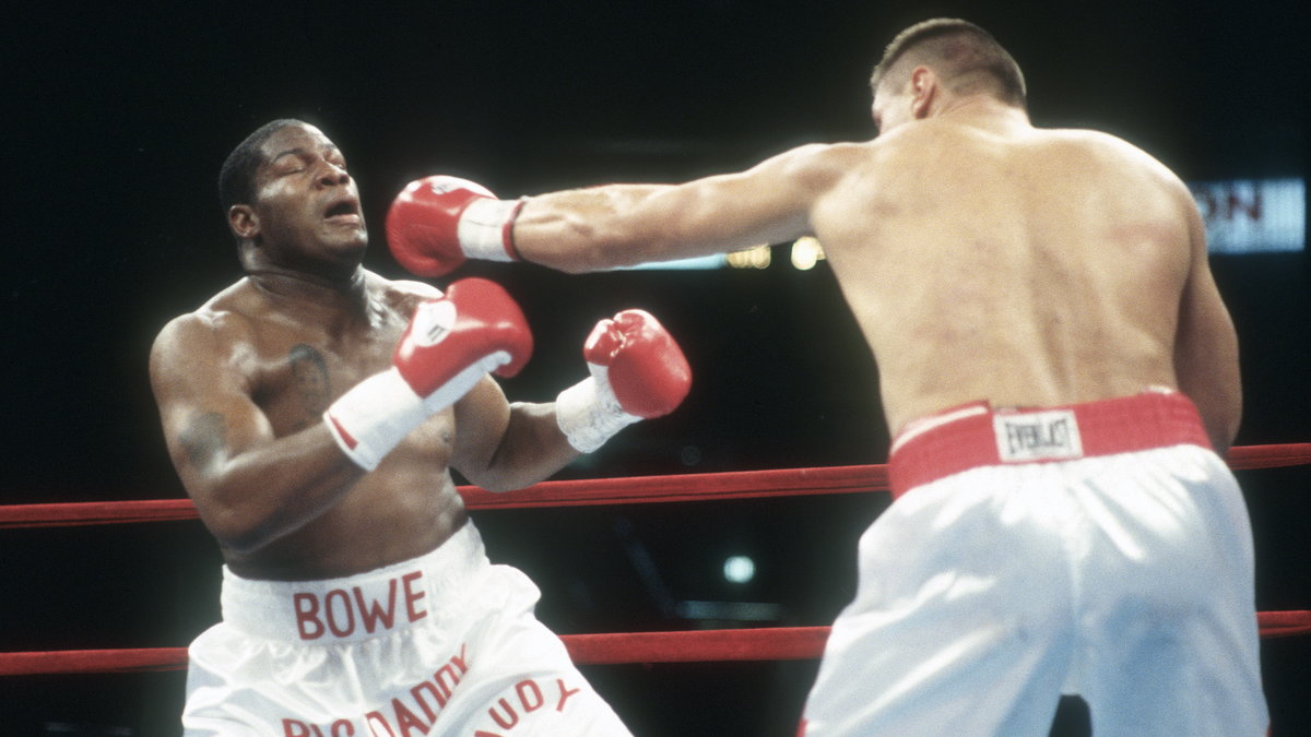 Riddick Bowe i Andrzej Gołota