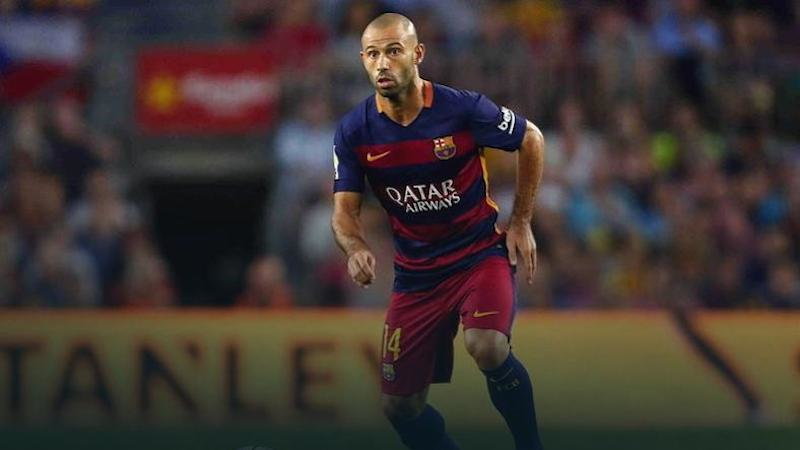 Javier Mascherano, fot. AFP