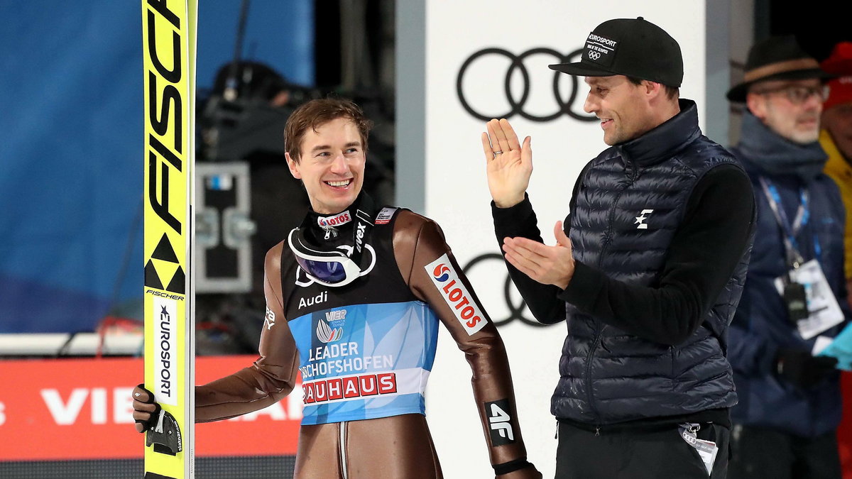 Kamil Stoch i Sven Hannawald