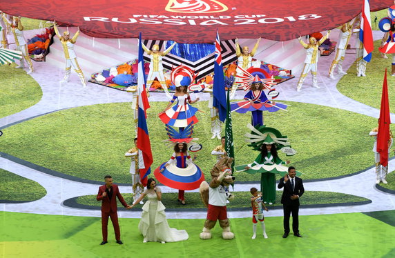 Ceremonia otwarcia piłkarskich mistrzostw świata w Rosji