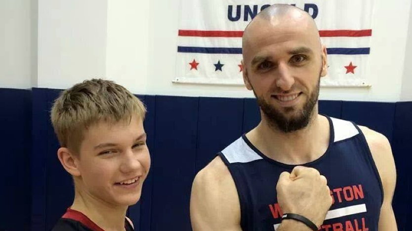 Przemysław Gołek i Marcin Gortat