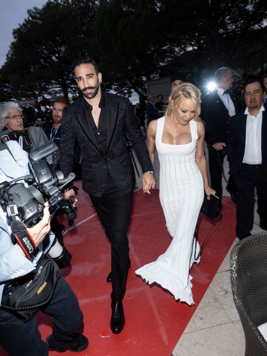 Pamela Anderson i Adil Rami