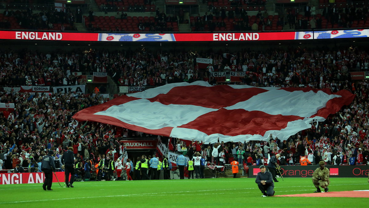 Polscy kibice na Wembley