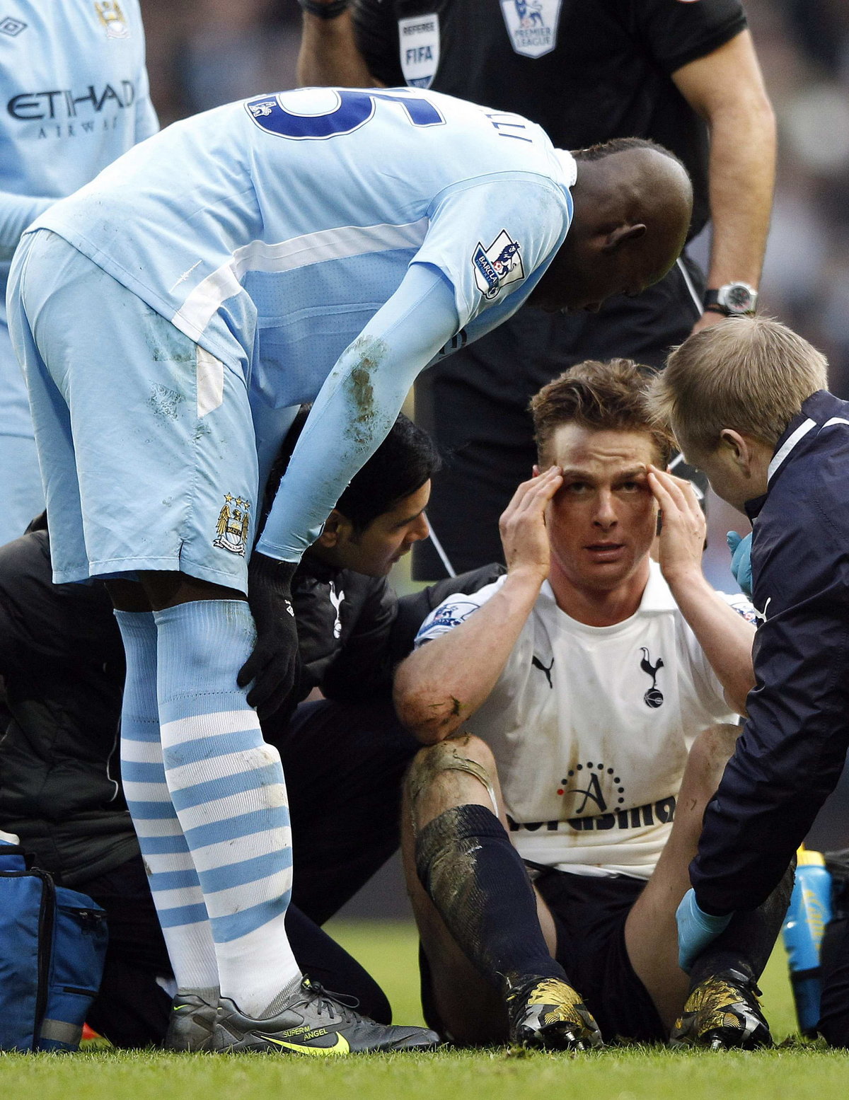 Mario Balotelli i Scott Parker