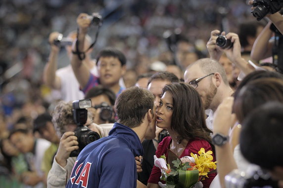 Michael Phelps i Nicole Johnson