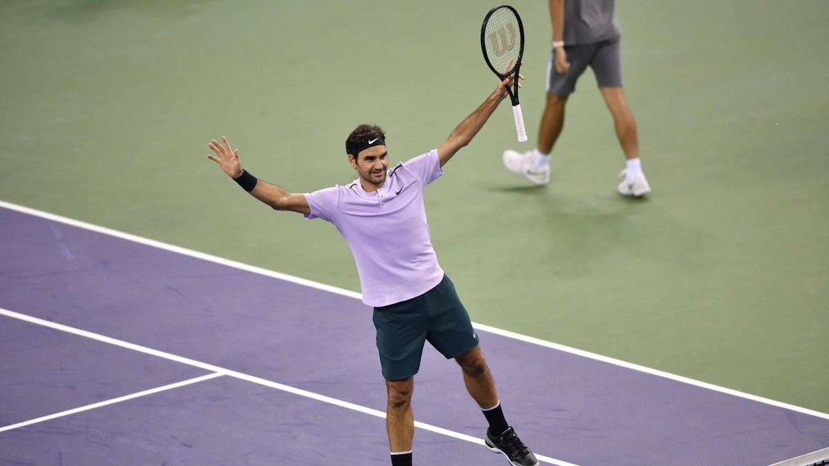 Genialny Federer kompletnie zdominował Nadala