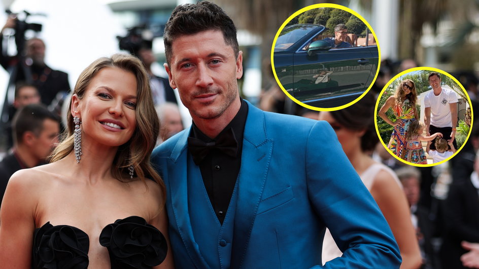 Robert Lewandowski i Anna Lewandowska