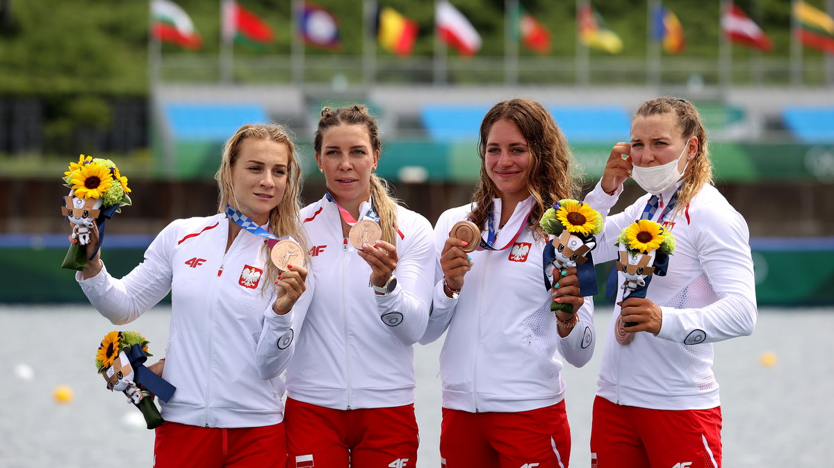 Od lewej: Justyna Iskrzycka, Karolina Naja, Anna Puławska i Helena Wiśniewska
