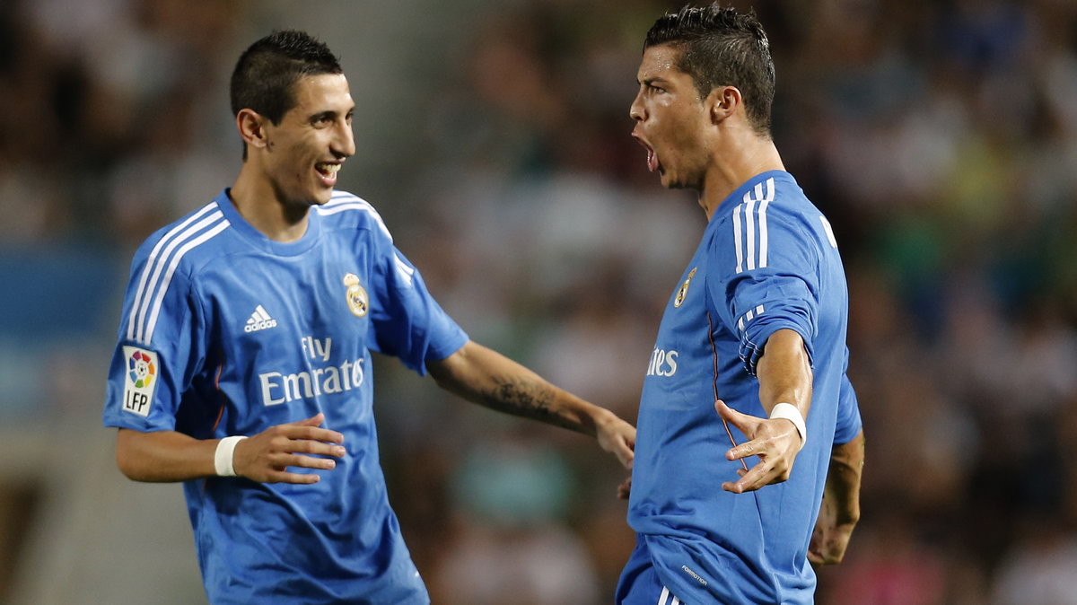 Angel Di Maria (L) i Cristiano Ronaldo (P)