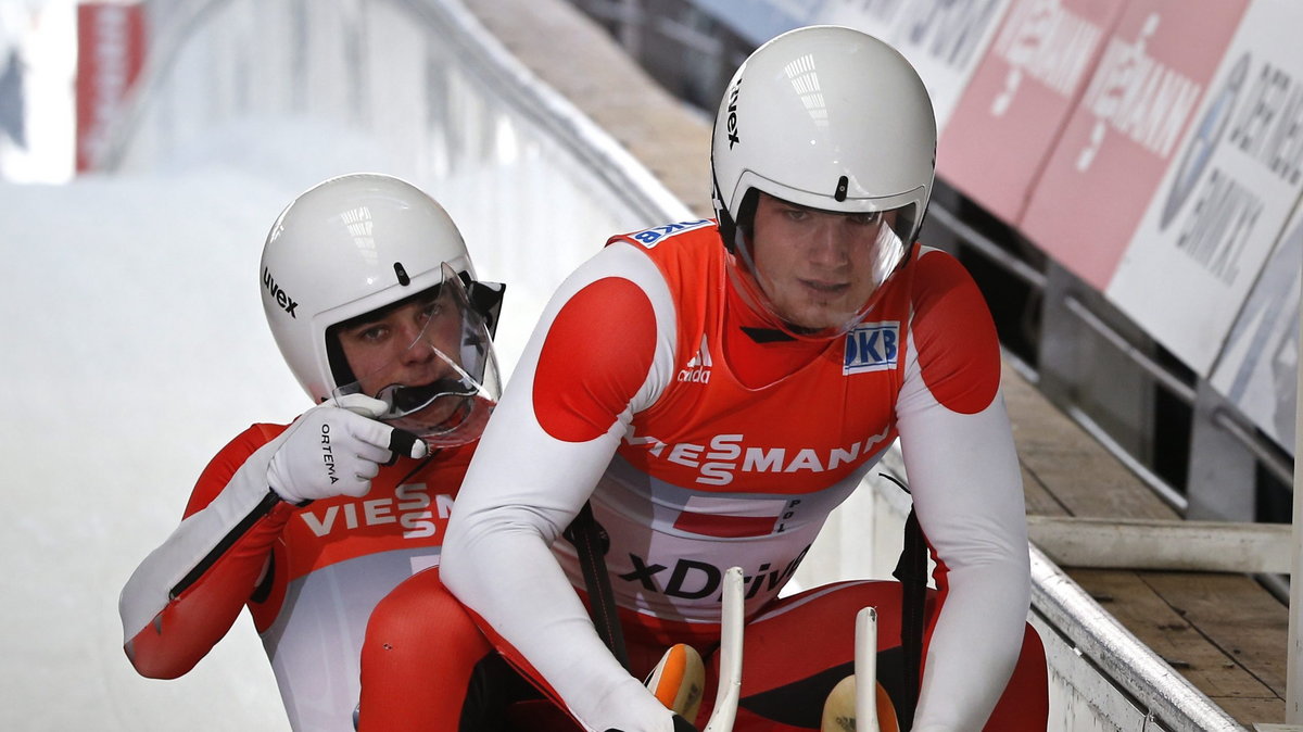 Wojciech Chmielewski (z przodu) i Jakub Kowalewski