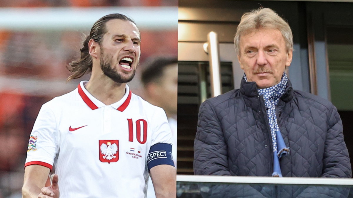 Grzegorz Krychowiak i Zbigniew Boniek