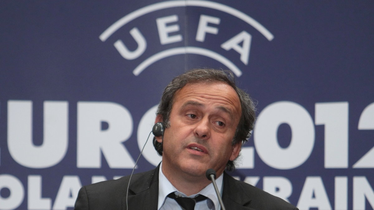 PIŁKA NOŻNA EURO 2012 PLATINI KONFERENCJA