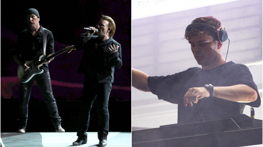 Bono, The Edge oraz Martin Garrix