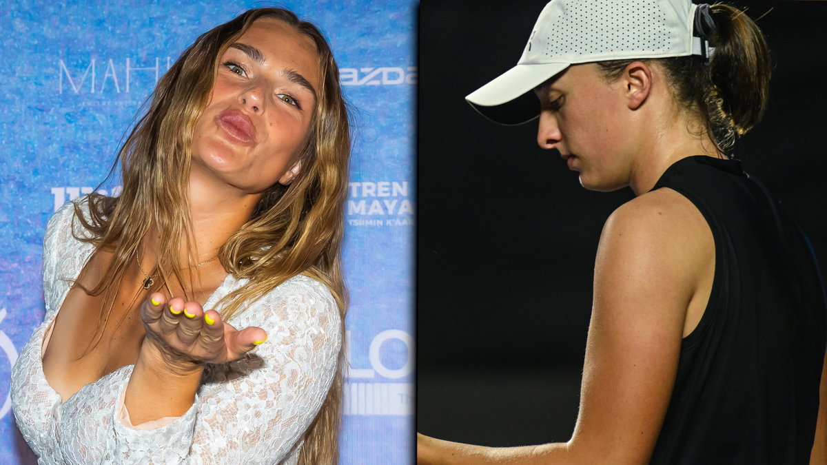 Aryna Sabalenka i Iga Świątek