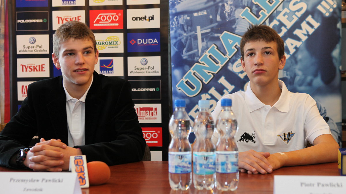 Przemysław Pawlicki (L) i Piotr Pawlicki (P)