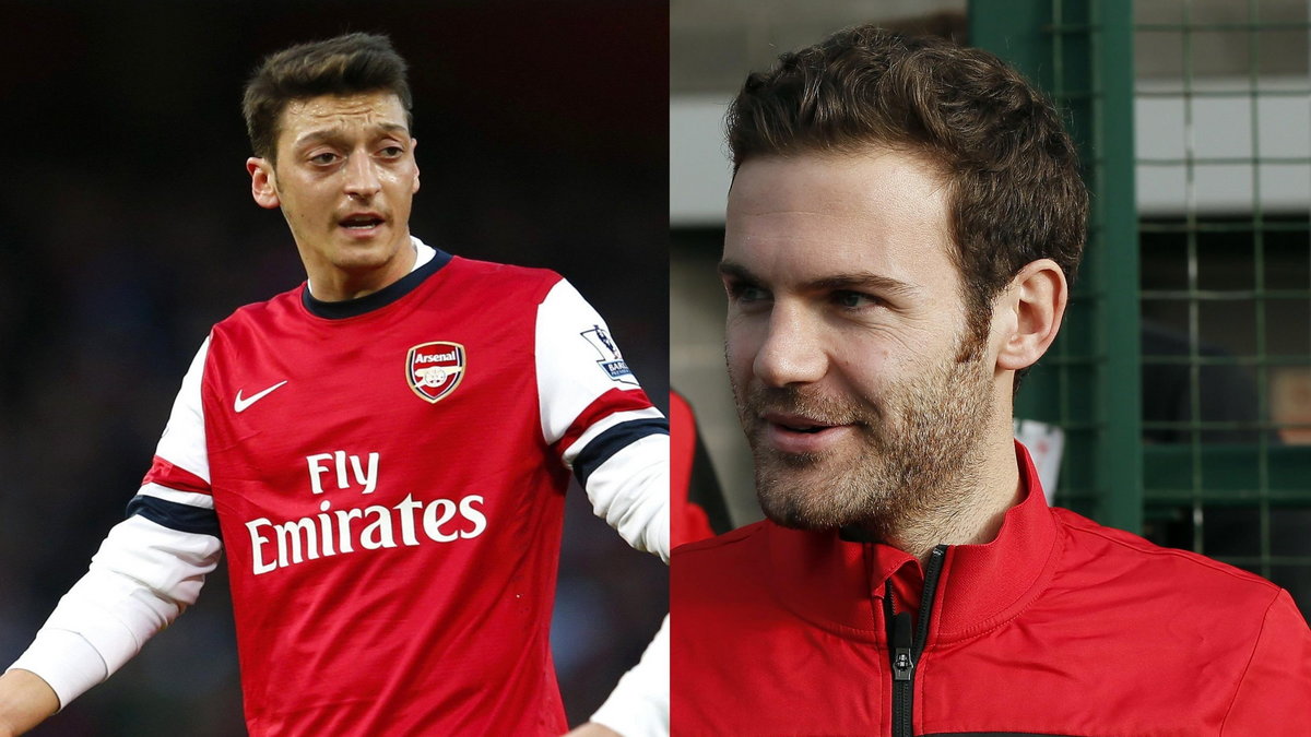 Juan Mata i Mesut Oezil