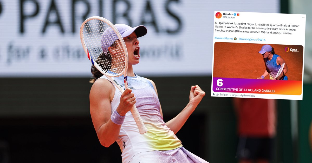 Iga Świątek przeszła do historii światowego tenisa. Czekali na to 25 lat