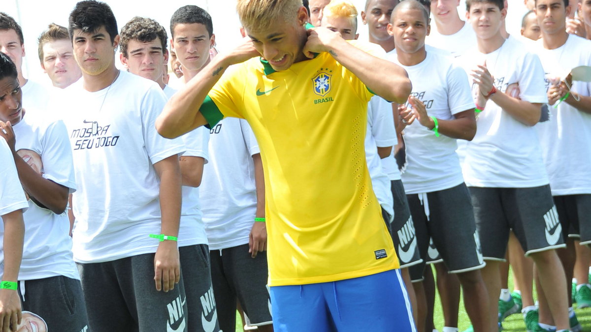 Neymar na pierwszym planie