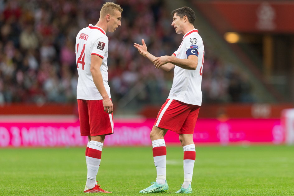 Adam Buksa i Robert Lewandowski