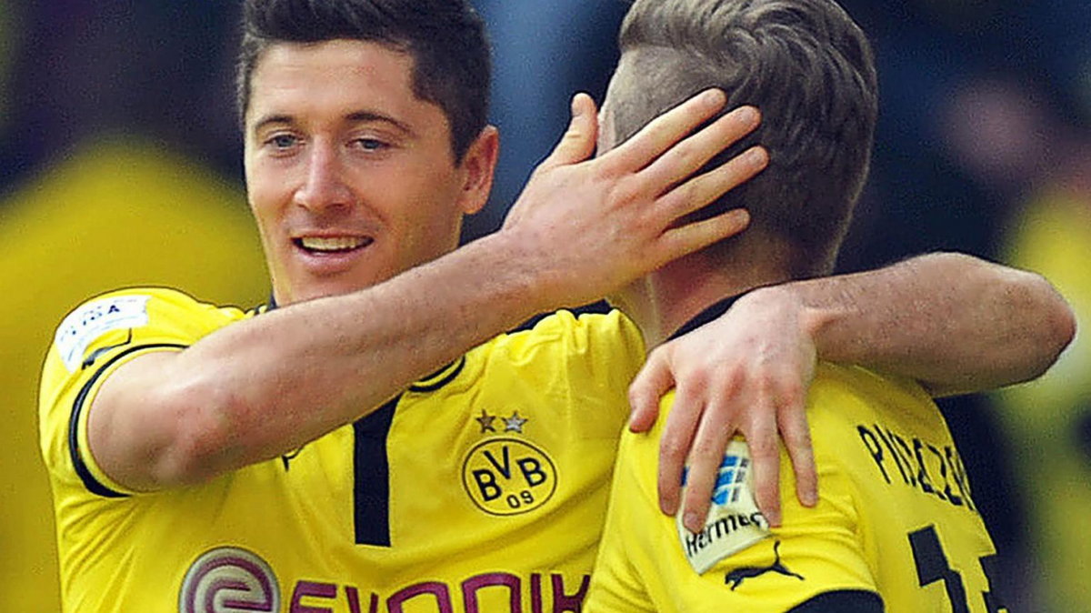 Robert Lewandowski i Łukasz Piszczek