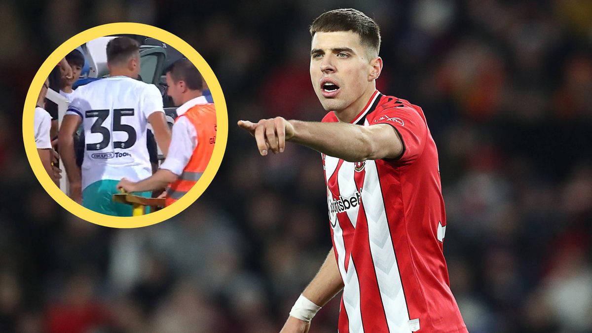 Jan Bednarek w barwach Southampton