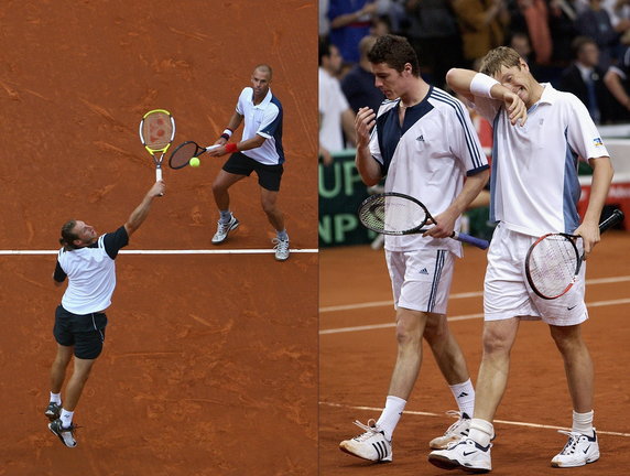 7. Lucas Arnold Ker, David Nalbandian i Yevgeny Kafelnikov, Marat Safin