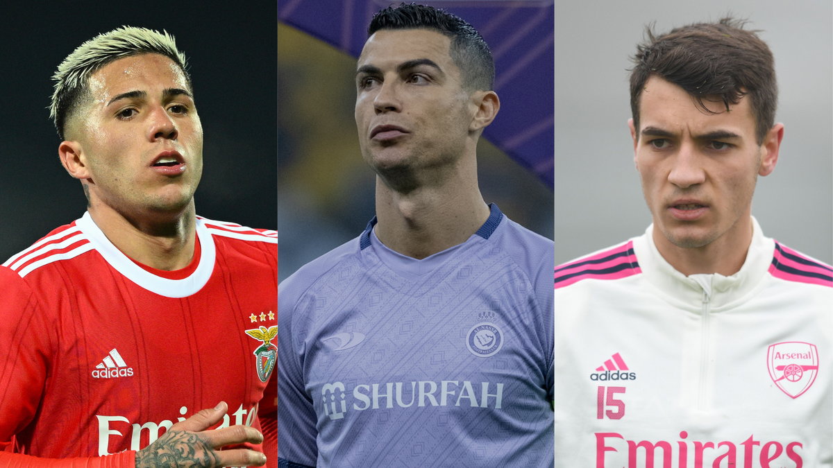 Enzo Fernandez, Cristiano Ronaldo i Jakub Kiwior